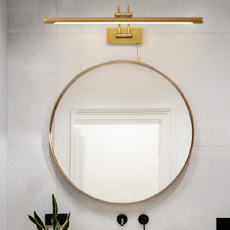 Luci a specchio vanità tradizionali Acrilico Acrilico Acrifide per il bagno