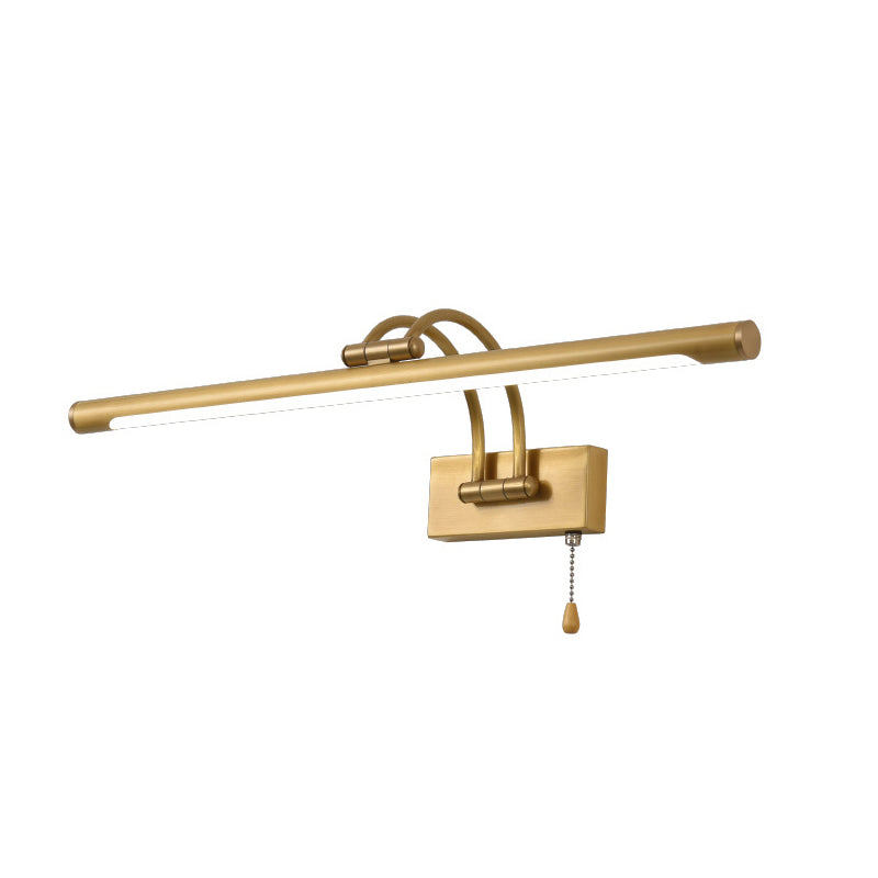 Luci a specchio vanità tradizionali Acrilico Acrilico Acrifide per il bagno