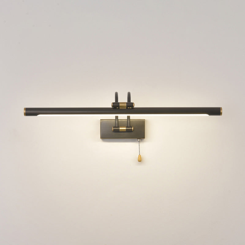 Luci a specchio vanità tradizionali Acrilico Acrilico Acrifide per il bagno