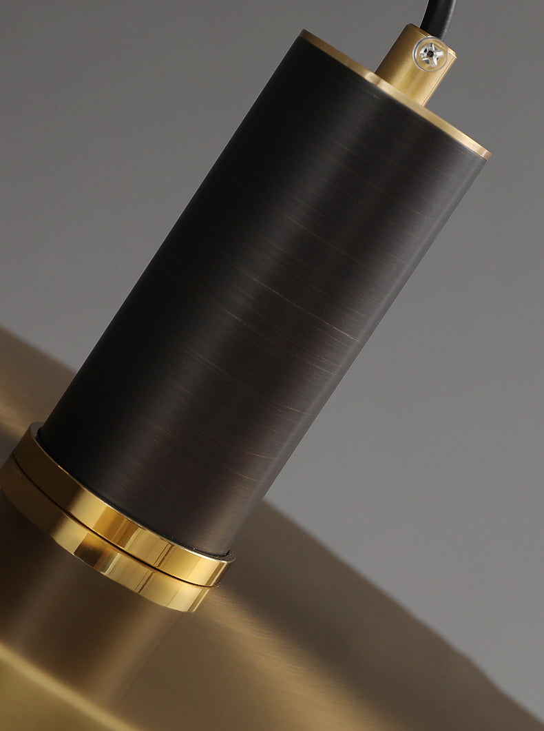 Simple Style Drum-Shaped Pendant Light Fixture Metal Bedroom Hanging Light Fixture