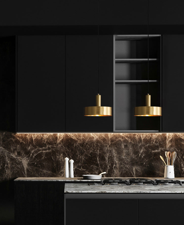 Simple Style Drum-Shaped Pendant Light Fixture Metal Bedroom Hanging Light Fixture