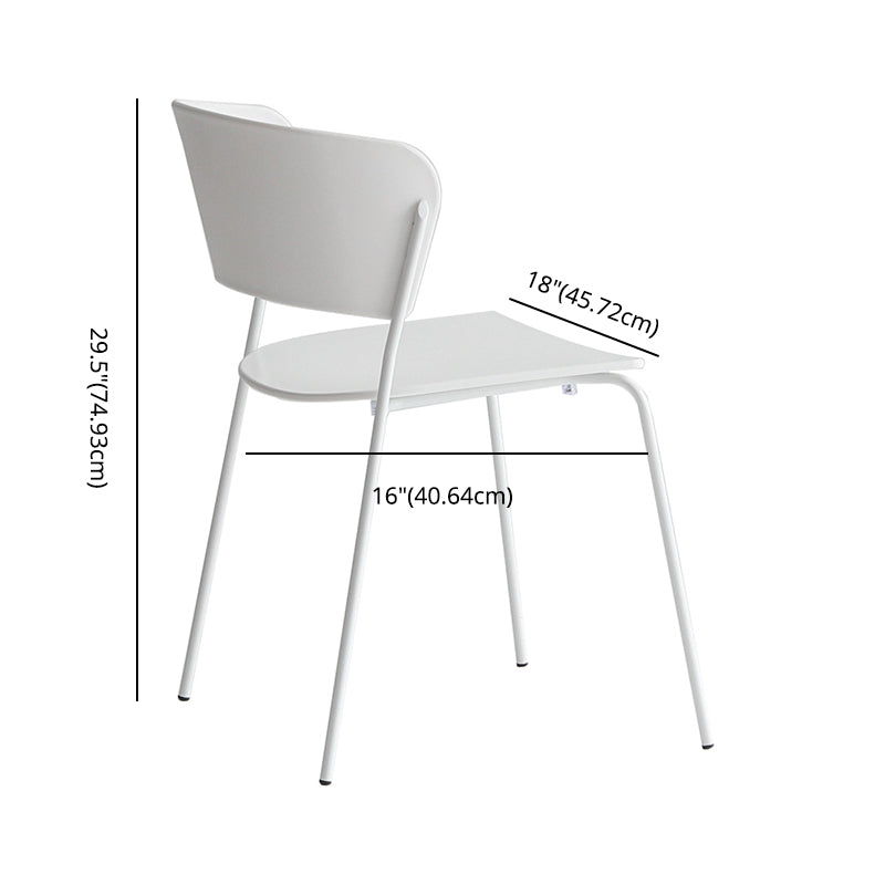 Modern Sintered Stone White Dining Set with Rectangle Tabale and Metal Base Dining Room Set