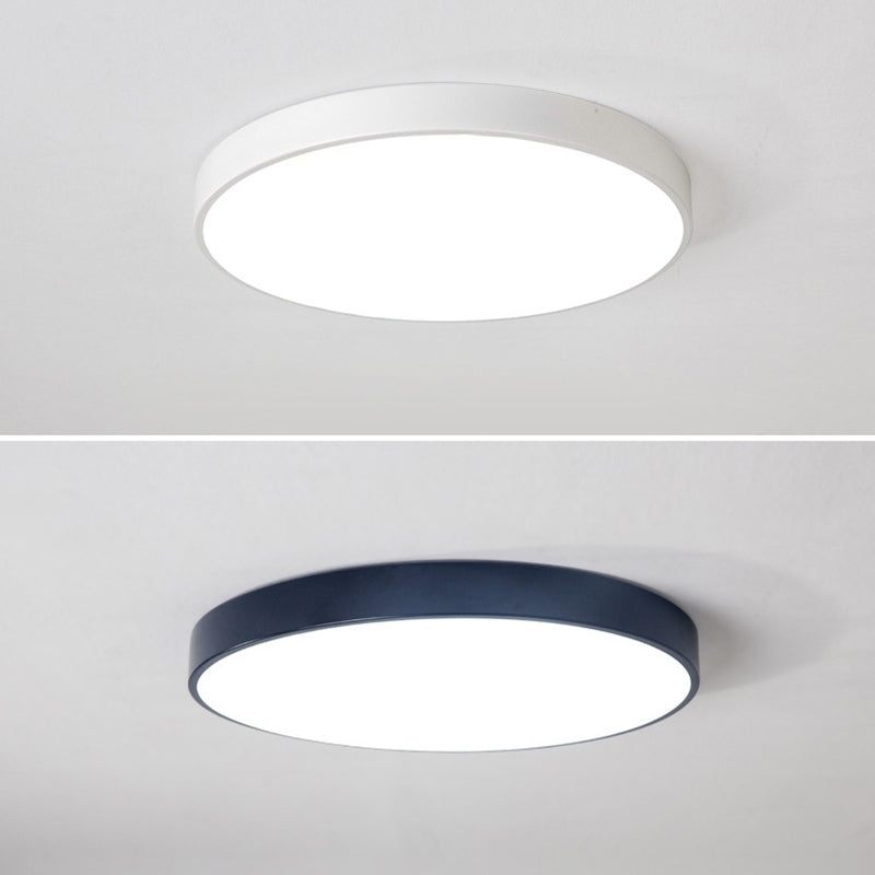 Luminaires encastrés géométriques de style moderne Éclairage de plafond encastré en acrylique à 1 lumière