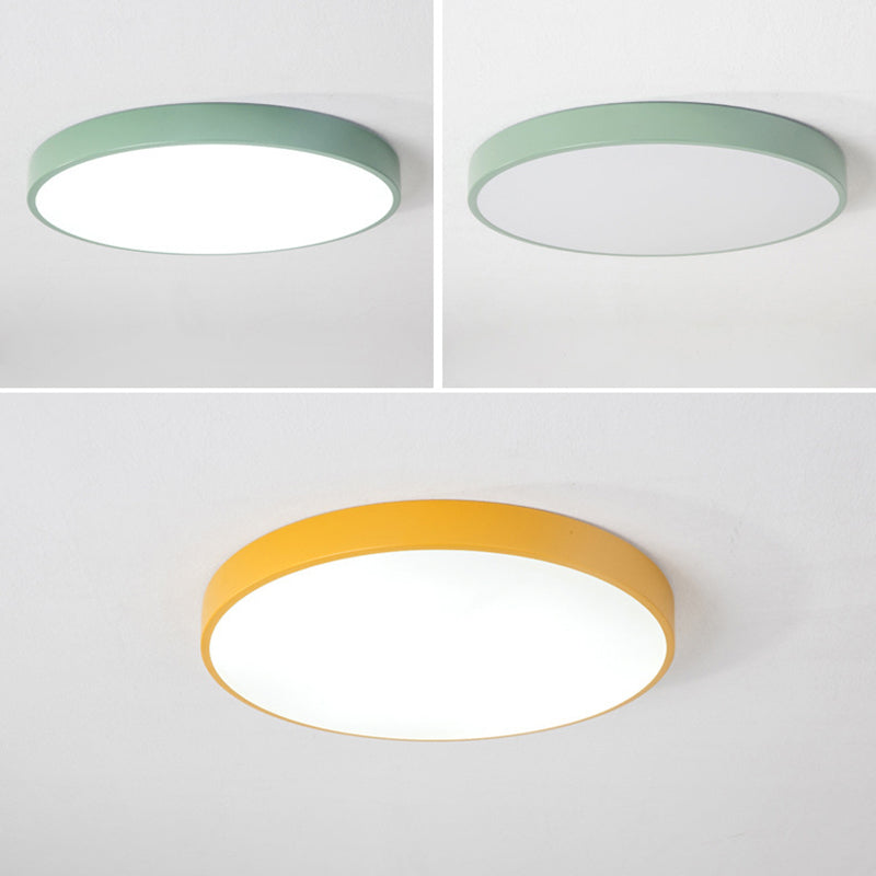 Luminaires encastrés géométriques de style moderne Éclairage de plafond encastré en acrylique à 1 lumière