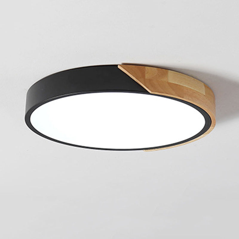 Geometric 1-Light Flush Ceiling Light Modern Style Acrylic Flush Mount Ceiling Lamp