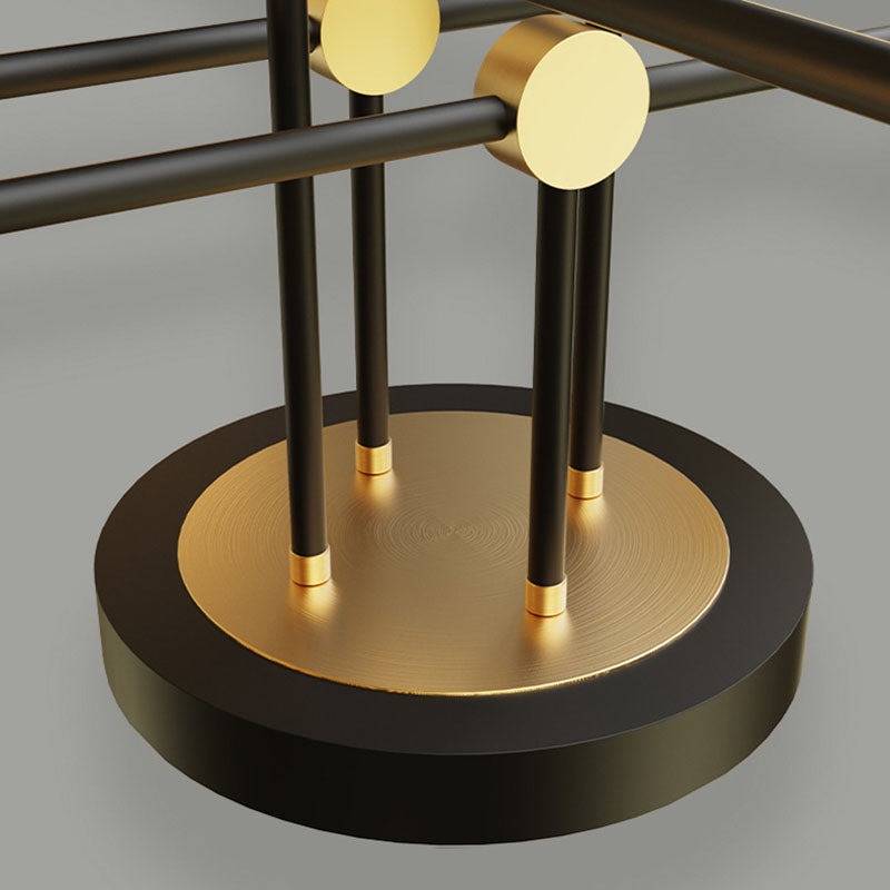 Moderne LED-inbouwlamp Metalen Starburst-plafondmontagelamp voor woonkamer