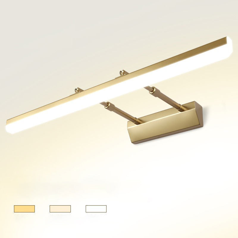 Lineare Schattenschwung Armwand Beleuchtung moderner Metall 1 hellleuchte Lampe in Schwarz