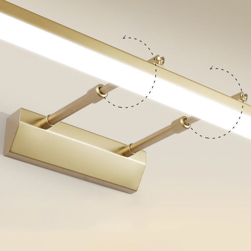 Lineare Schattenschwung Armwand Beleuchtung moderner Metall 1 hellleuchte Lampe in Schwarz