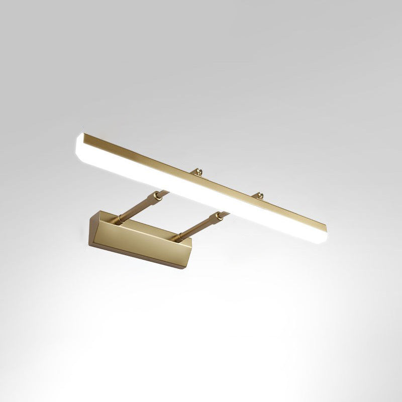 Lineare Schattenschwung Armwand Beleuchtung moderner Metall 1 hellleuchte Lampe in Schwarz