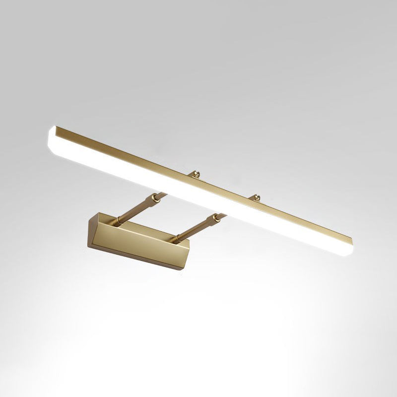 Lineare Schattenschwung Armwand Beleuchtung moderner Metall 1 hellleuchte Lampe in Schwarz