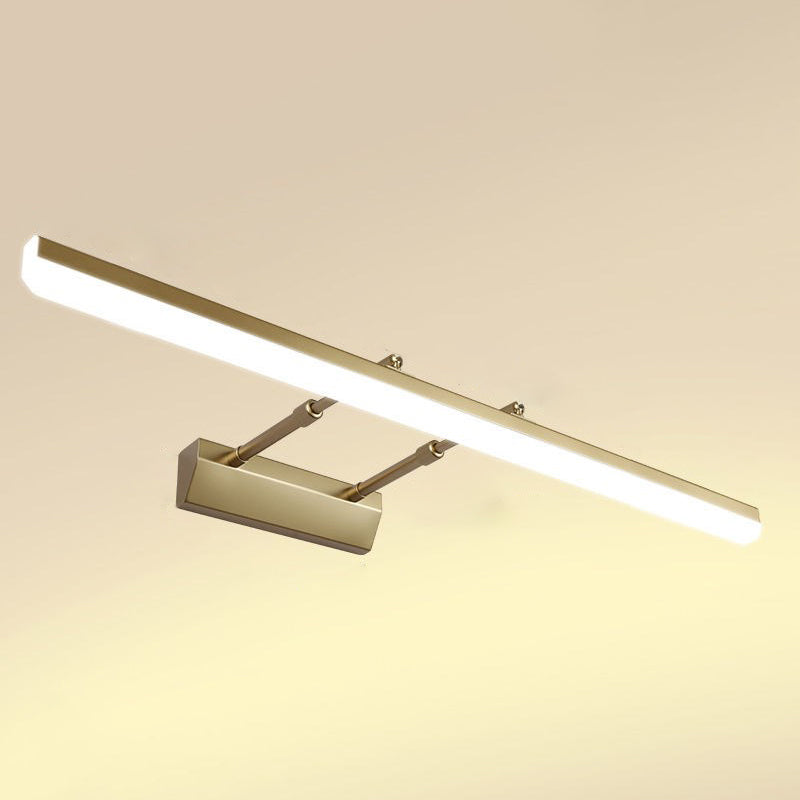 Lineare Schattenschwung Armwand Beleuchtung moderner Metall 1 hellleuchte Lampe in Schwarz