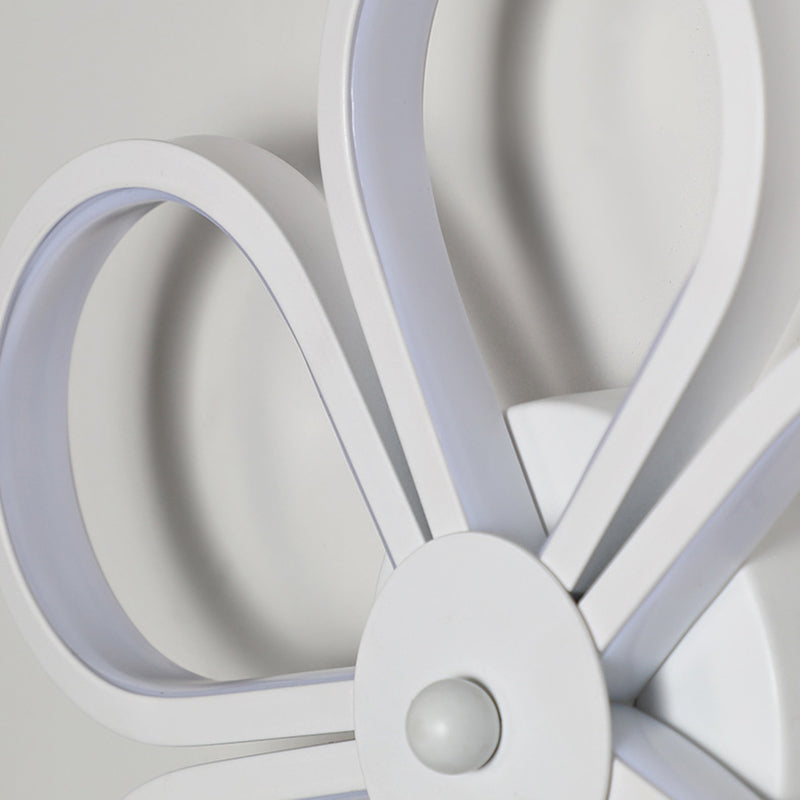 White Linear LED Wall Light in Modern Concise Style Aluminium Wall Lamp with Silicone Shade