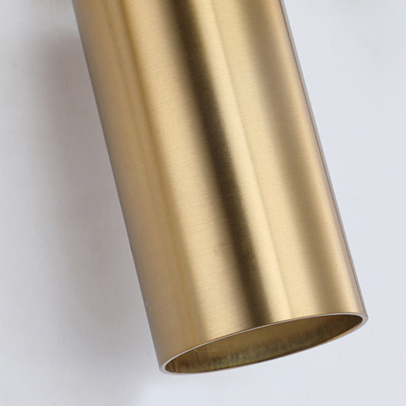 Luz de pared de pared de globo de globo de metal contemporánea de 1 luz para el dormitorio