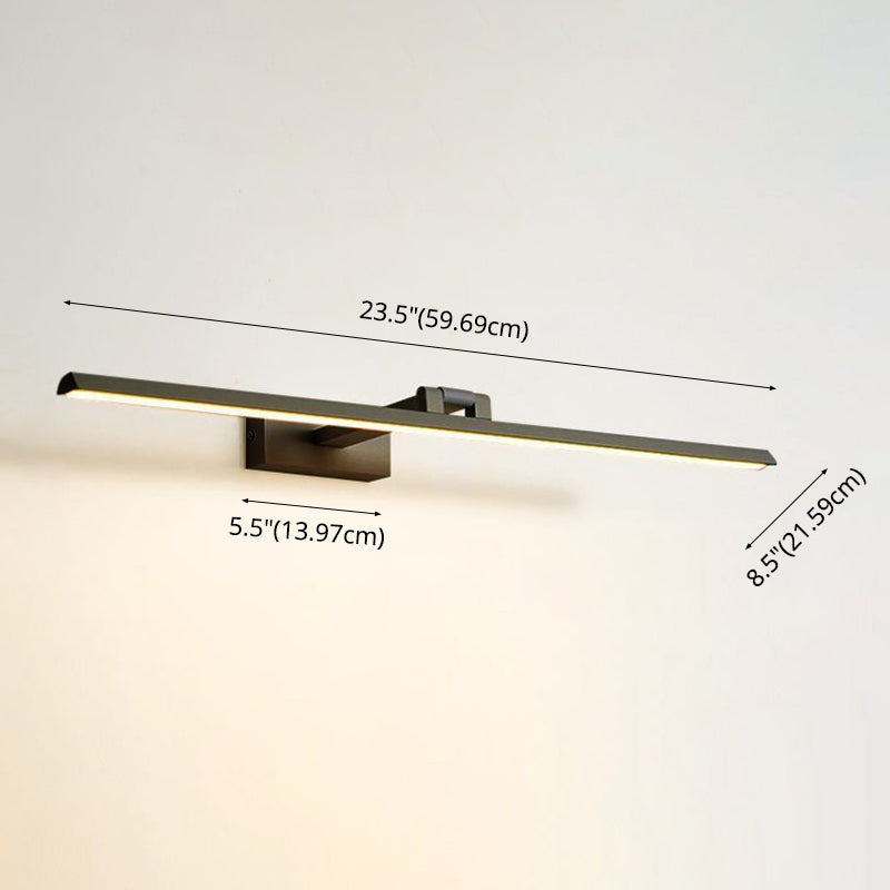 1-licht lineaire schaduw Wand SCONCE Moderne eenvoudige stijl Mirror Wandverlichting