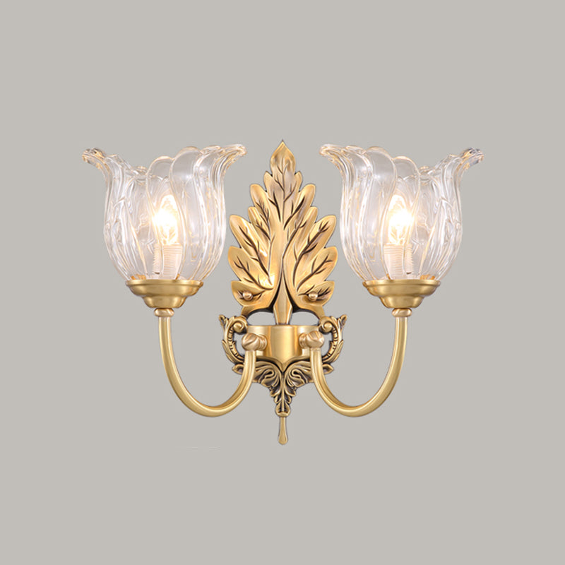 Traditionele stijl gewapende wand gemonteerd licht metalen ijdelheid wandlampen voor badkamer