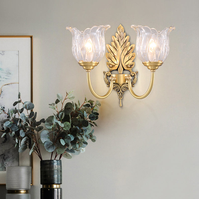 Traditionele stijl gewapende wand gemonteerd licht metalen ijdelheid wandlampen voor badkamer