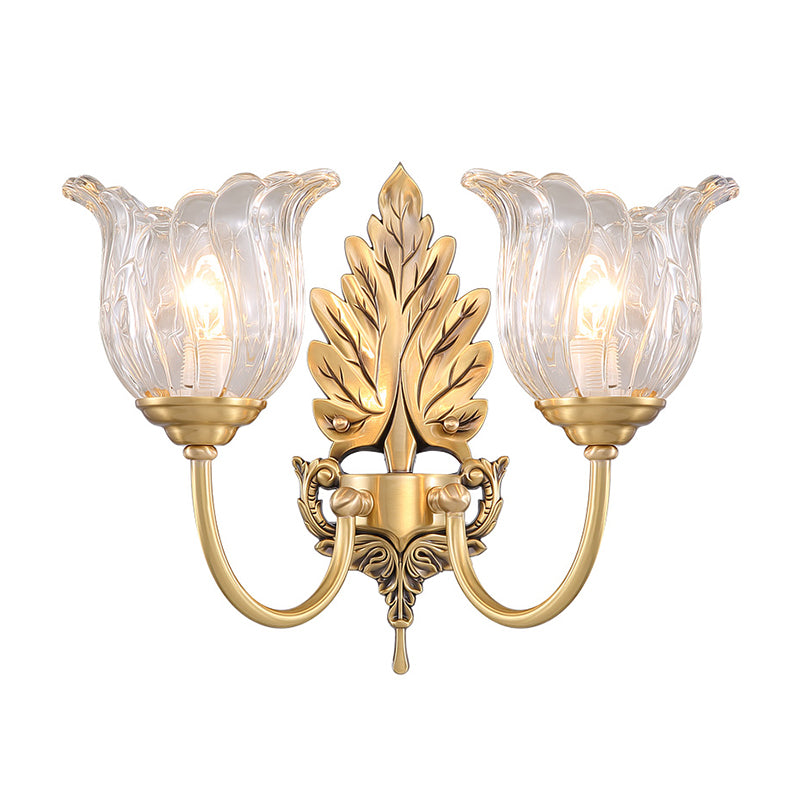 Traditionele stijl gewapende wand gemonteerd licht metalen ijdelheid wandlampen voor badkamer