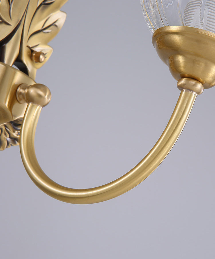 Traditionele stijl gewapende wand gemonteerd licht metalen ijdelheid wandlampen voor badkamer