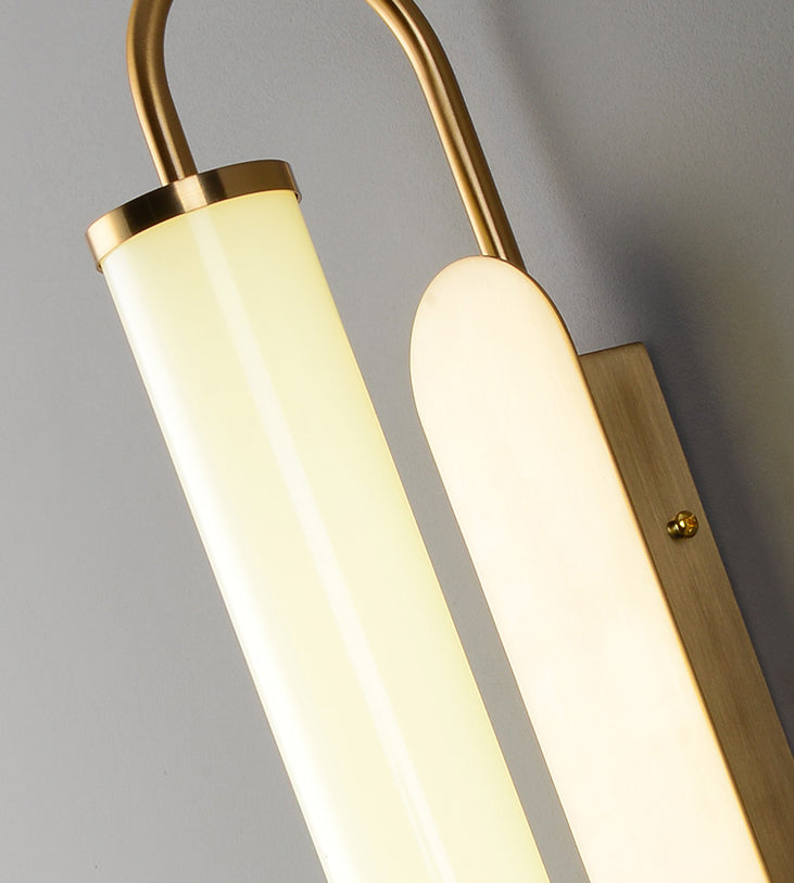 Contemporary Linear Wall Mounted Light Fixture 1-Light Sconce Light for Bathroom