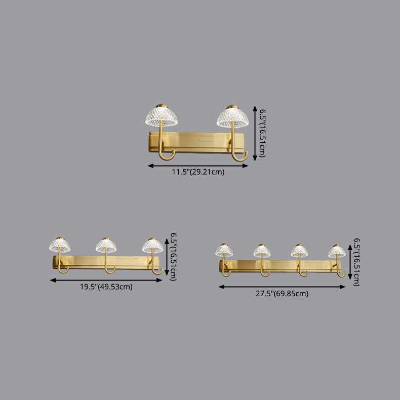 Metall Waschtisch Wandleuchte zeitgenössische bewaffnete Wandlampe für Badezimmer