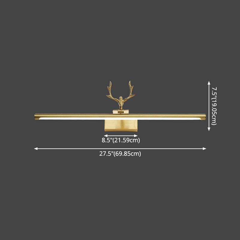 Metall Waschtisch Wandlampe Lampengeweih moderne Leuchtenleuchte für Badezimmer