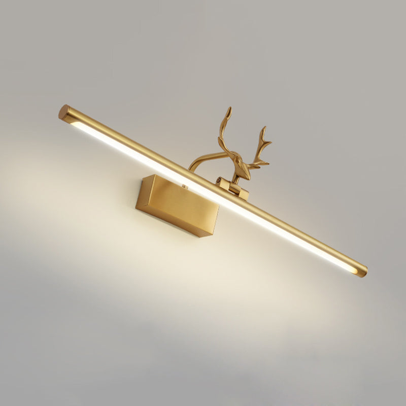 Metall Waschtisch Wandlampe Lampengeweih moderne Leuchtenleuchte für Badezimmer