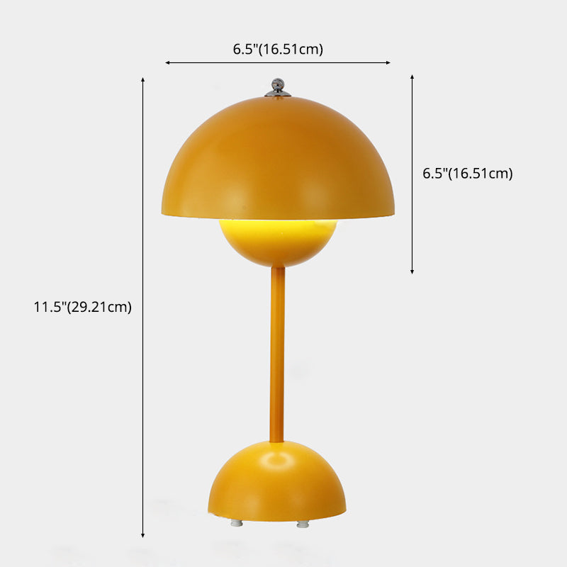 Lampe à LED nordique moderne lampe à macaron en fer forgé lumineuse avec une teinte acrylique