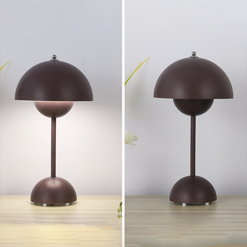 Lampe à LED nordique moderne lampe à macaron en fer forgé lumineuse avec une teinte acrylique