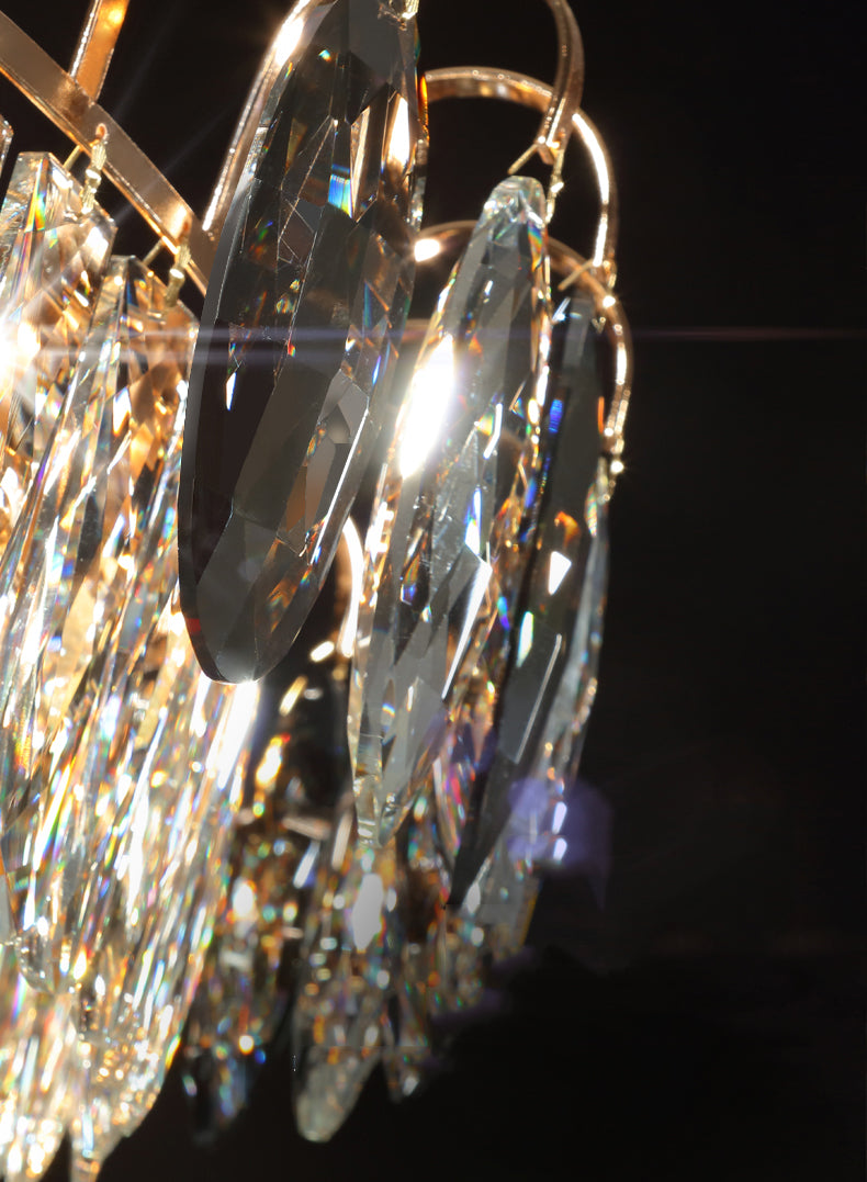 Sphere de salle à manger moderne Sphere Chandelier Prendant Lighting Fixtures Crystal