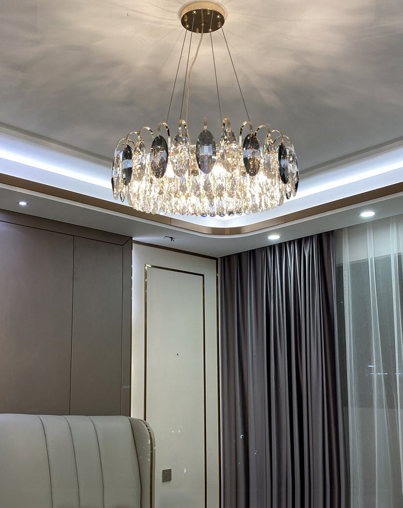 Sphere de salle à manger moderne Sphere Chandelier Prendant Lighting Fixtures Crystal