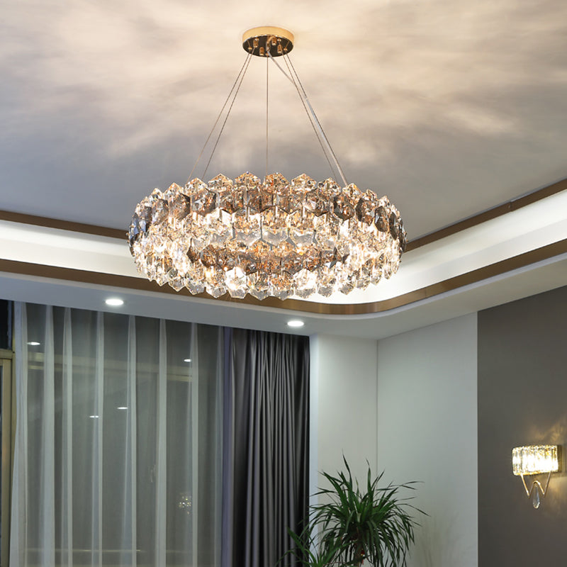 Modern Dining Room Lighting Sphere Chandelier Lighting Fixtures Crystal