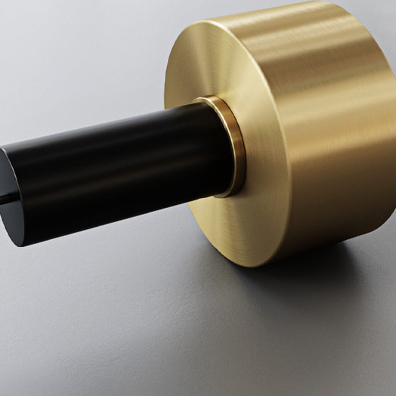 Modern Luxury Single Pendant Light Wrought Iron Cylindrical Hanging Lamp for Bedroom