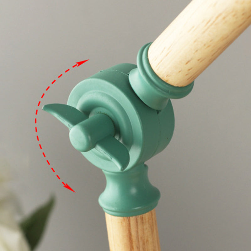 Smeedijzeren koepel tafellicht in moderne eenvoud houten macaron tafellamp voor binnenruimtes