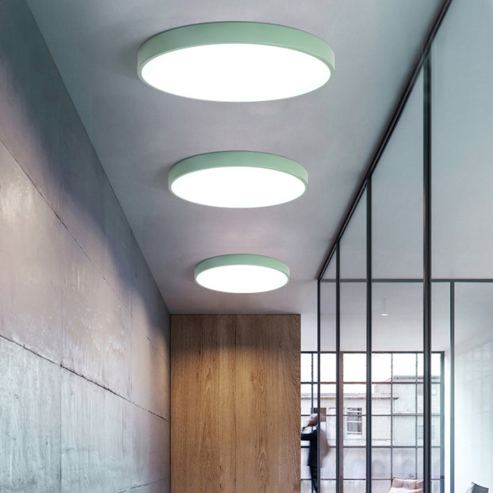 Luminaires encastrés géométriques de style moderne Éclairage de plafond encastré en acrylique à 1 lumière