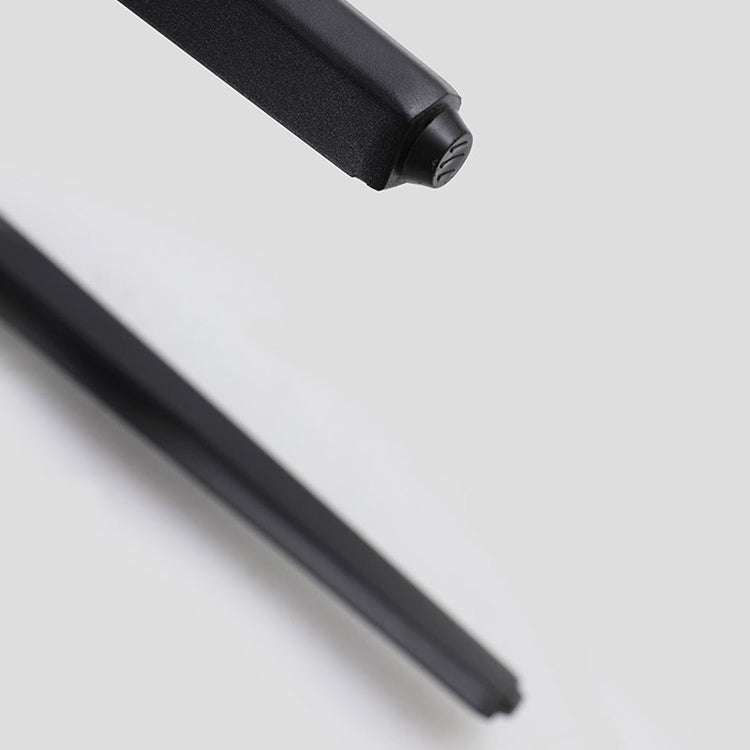 Minimalist Style Dining Table Set with Sintered Stone Table and PU Chairs