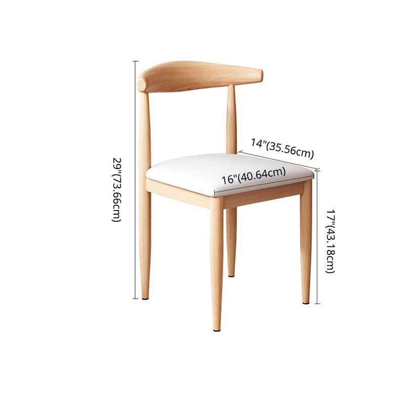 Modern MDF Top Rectangle Shape Dining Set Standard Brown Dining Set With 4 Legs Table