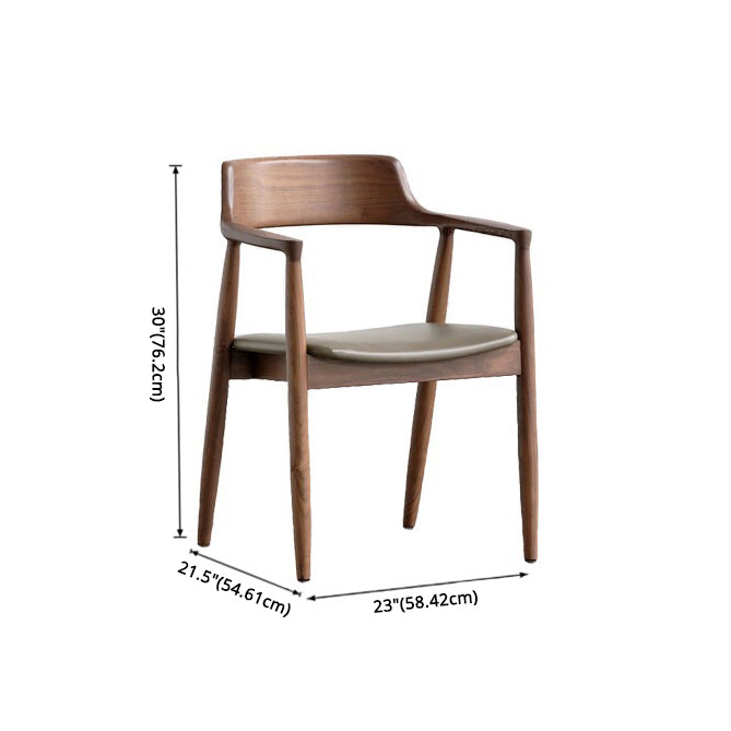 Minimalist Style Solid Wood Top Dining Table Set of Rectangle Shape Formal Dinette Set