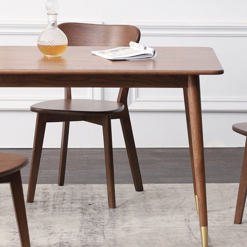 Modern Style Solid Wood Dining Sets with Rectangle Table Dining Furniture for Dining Room