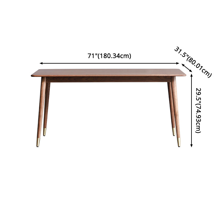 Modern Style Solid Wood Dining Sets with Rectangle Table Dining Furniture for Dining Room