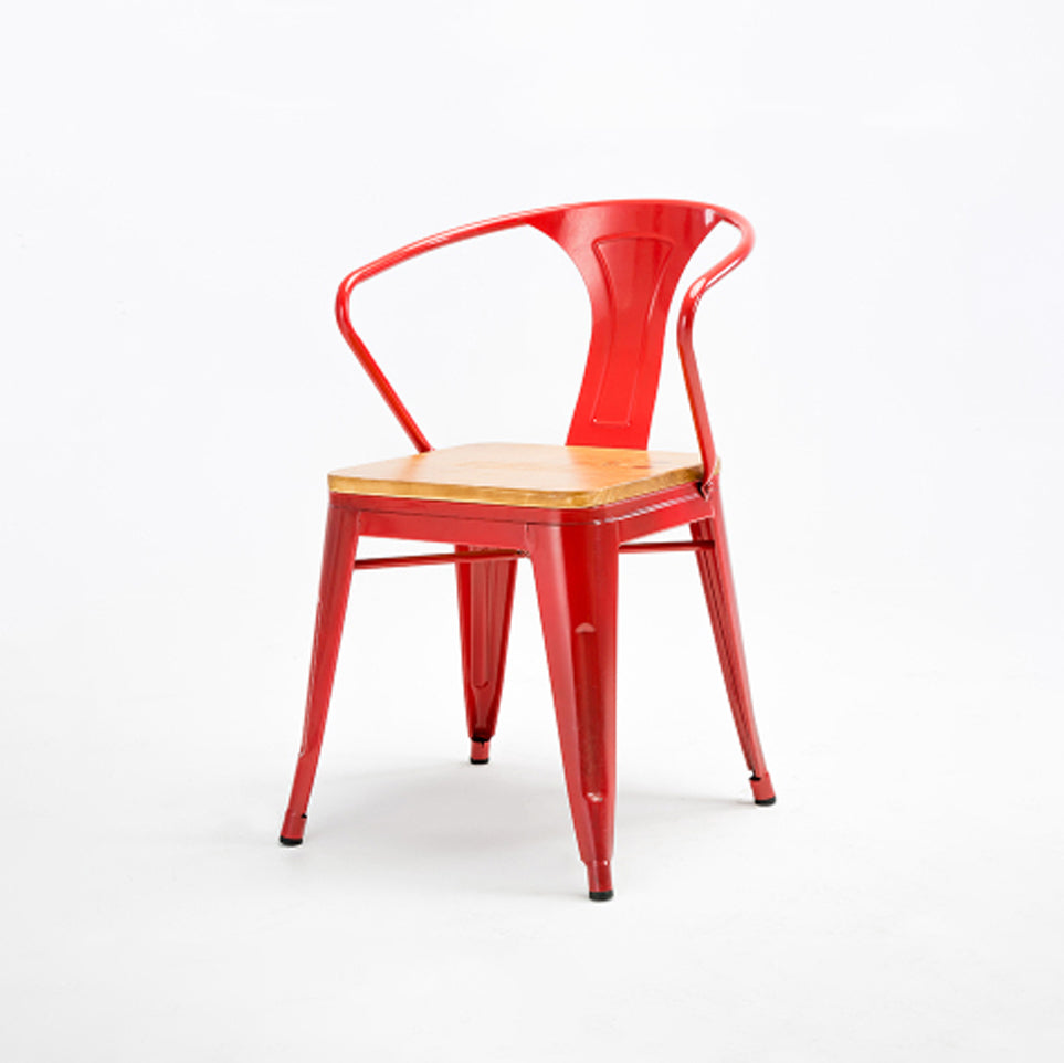 Industrial Style Solid Wood Furniture with Standard Height Dining Room Table Set