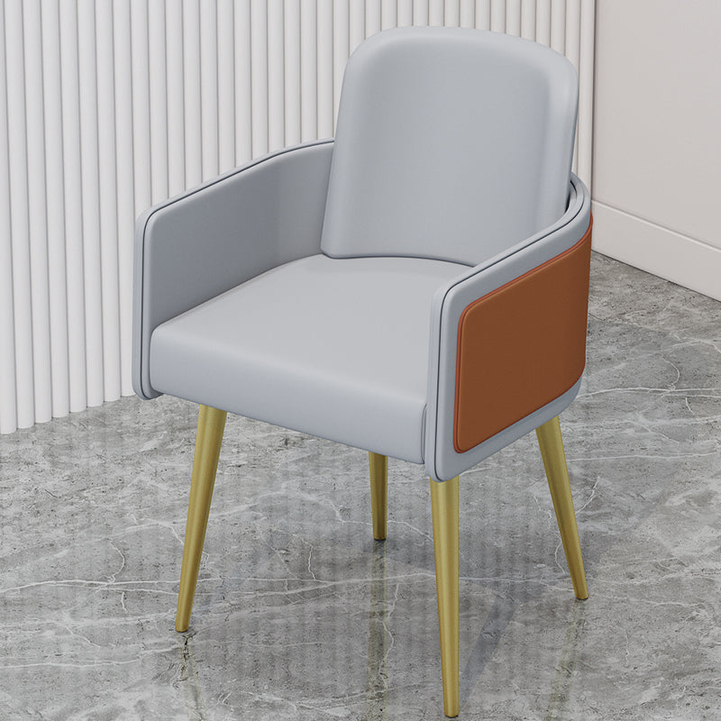 Modern Sintered Stone Top Standard Dining Set White Rectangle Shape Dining Set with Double Pedestal