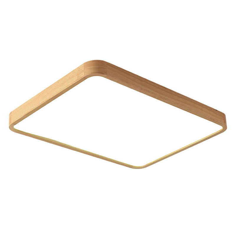 Plafonnier LED encastré de style moderne et minimaliste avec abat-jour en acrylique