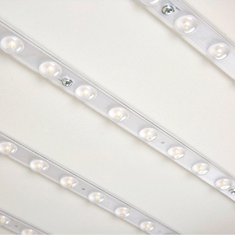 Plafonnier LED encastré de style moderne et minimaliste avec abat-jour en acrylique