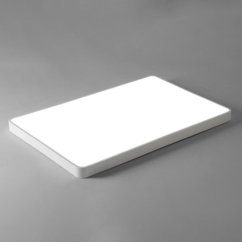 Lámpara de techo LED cuadrada de estilo moderno con montaje empotrado para sala de reuniones