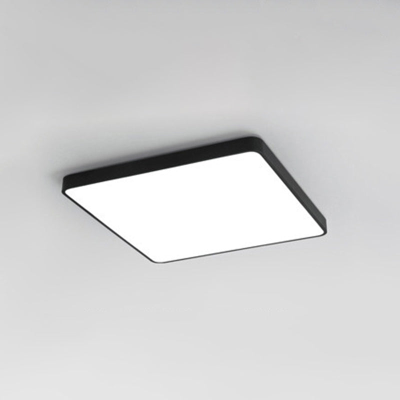 Modern Style Square LED Flush Mount Ceiling Light Fixture for Meeting Room