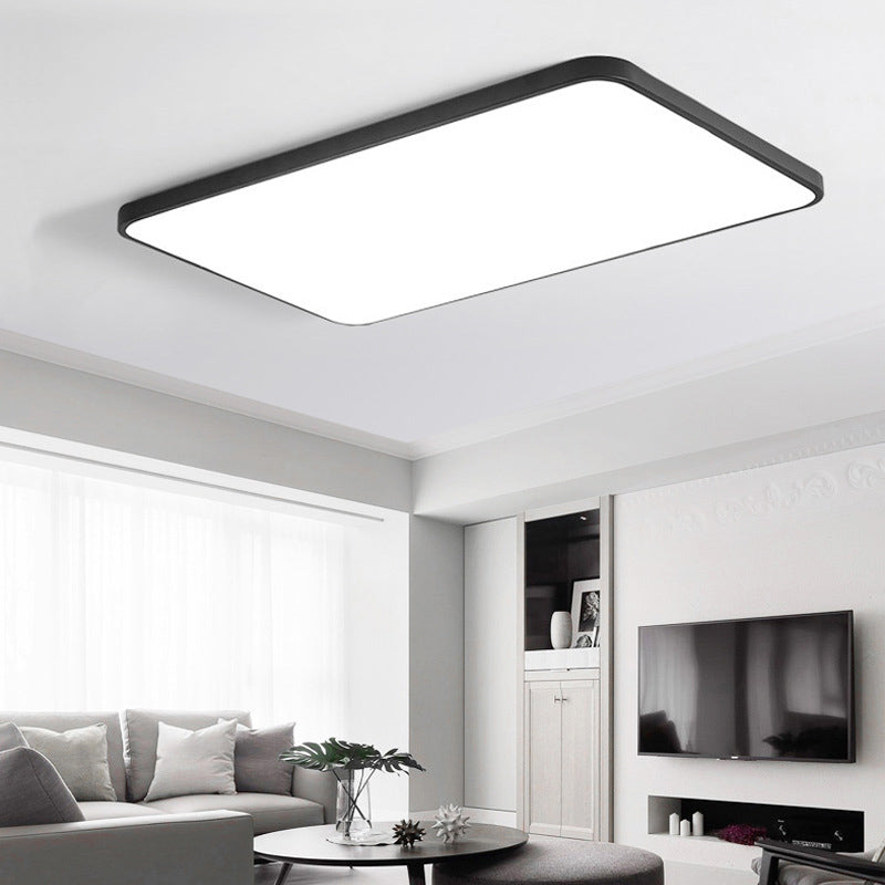 Modern Style Square LED Flush Mount Ceiling Light Fixture for Meeting Room