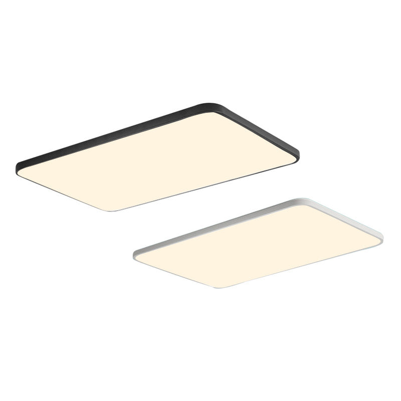 Lámpara de techo LED cuadrada de estilo moderno con montaje empotrado para sala de reuniones