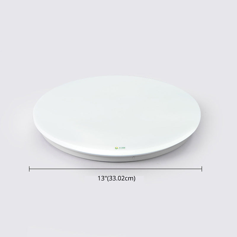 Simplistic LED Flush Mount Ceiling Light Fixture for Office Meeting Room