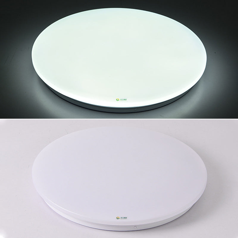 Simplistic LED Flush Mount Ceiling Light Fixture for Office Meeting Room