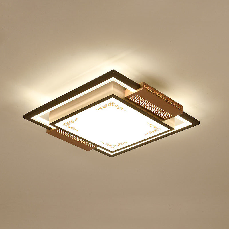 Acrylique style moderne design salon encastré éclairage LED luminaires